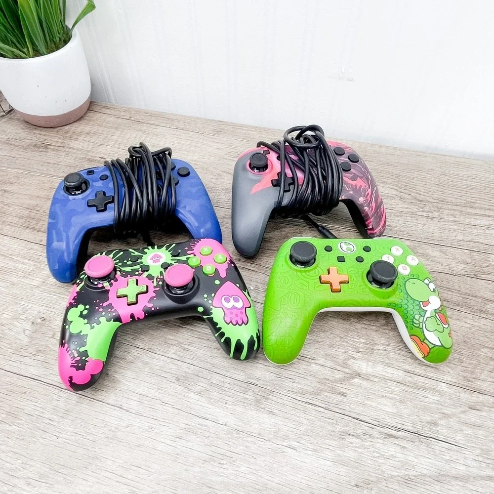 Nintendo Switch: 4 set Zelda Rematch Controller Wired, Yoshi, Splatoon Wireless+